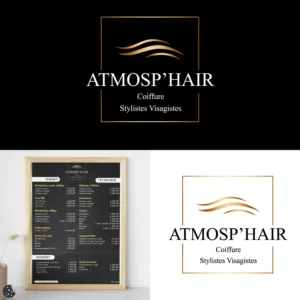 Création de logo et affiche Atmosph'air